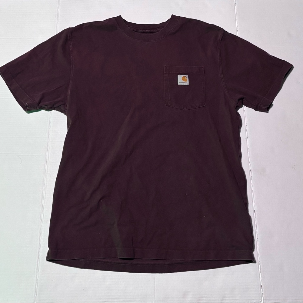 Carhartt Men's Deep Purple Short Sleeve Tee